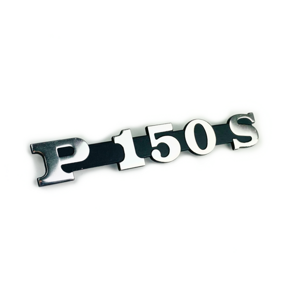CIF Vespa Side Panel Badge 'P150S' (Up to 1983)