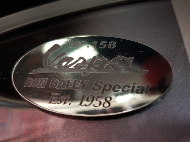 Ron Daley Vespa PX 125 Special No158