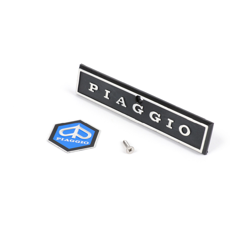 CIF Vespa Horn Cover Badge Set PX (19781983)