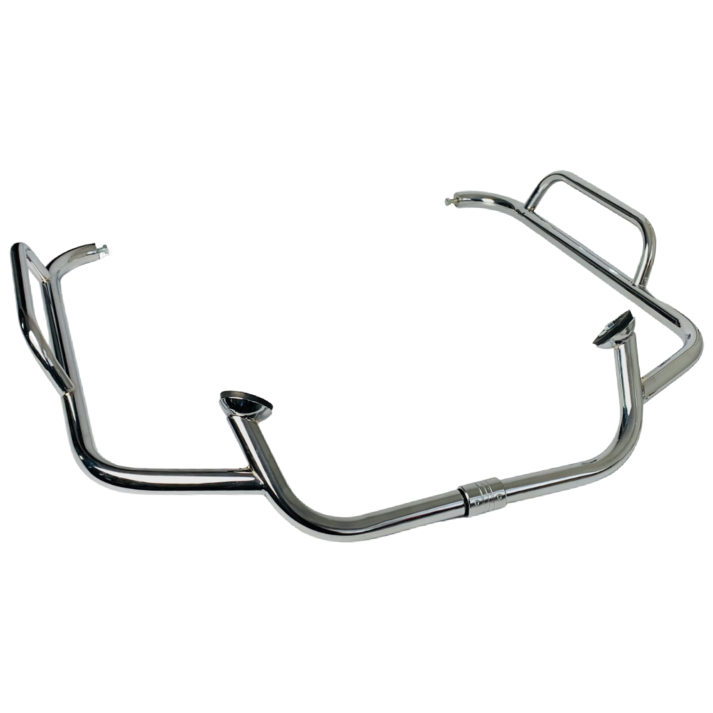 Cuppini Vespa Chrome Front Crashbars (Classic Largeframe Models) Lambr