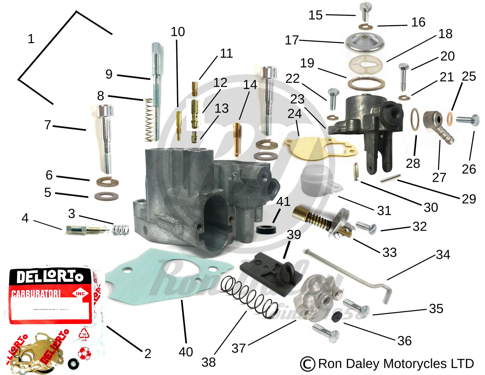 Vespa PX LML 125cc 150cc Basic Carburettor Carb Repair Kit Si 20