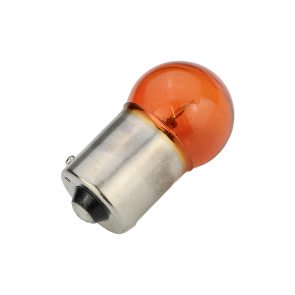 AUTOLAMPS 12v10w Bulb BAU15s (Straight Pin) Amber