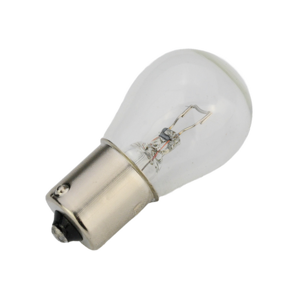 JMP 12v21w Bulb BA15s (Straight Pin) Clear