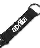 Aprilia Keyring (With Snap Hook) - Black