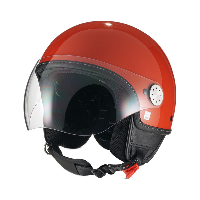 Vespa Langhe Demi-Jet Helmet Arancio Impulsivo