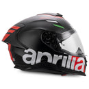 Aprilia "Overtake" Full Face Helmet - Black, White & Red