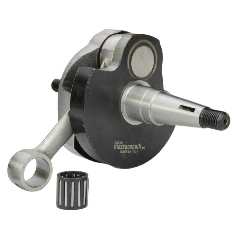 MAZZUCCHELLI Racing Crankshaft 57mm (Rotary Valve) Vespa P125-150, Cosa125, PX125-150, LML Star 125 2T