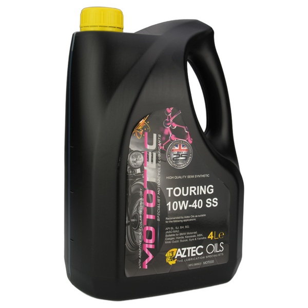MOTOTEC 10W-40 Touring Semi-Synthetic 4T Engine Oil (4 Litres)