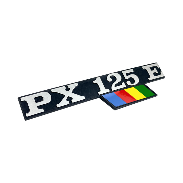 Piaggio Vespa Side Panel Badge 'PX125E' (1984-1997)