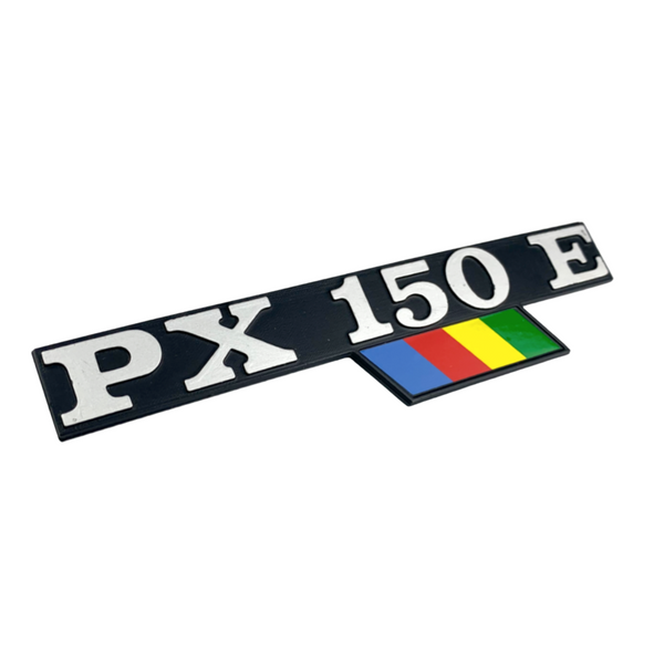 Piaggio Vespa Side Panel Badge 'PX150E' (1984-1997)