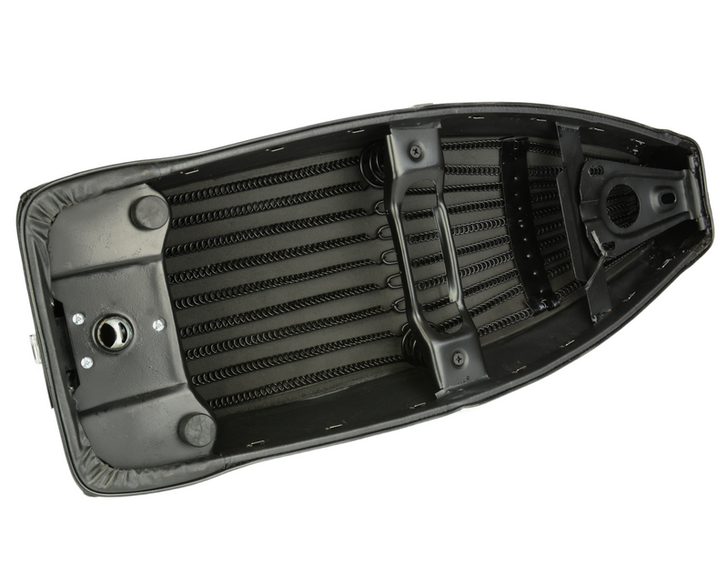 SPAQ Vespa T5 MK1 Black Seat Standard