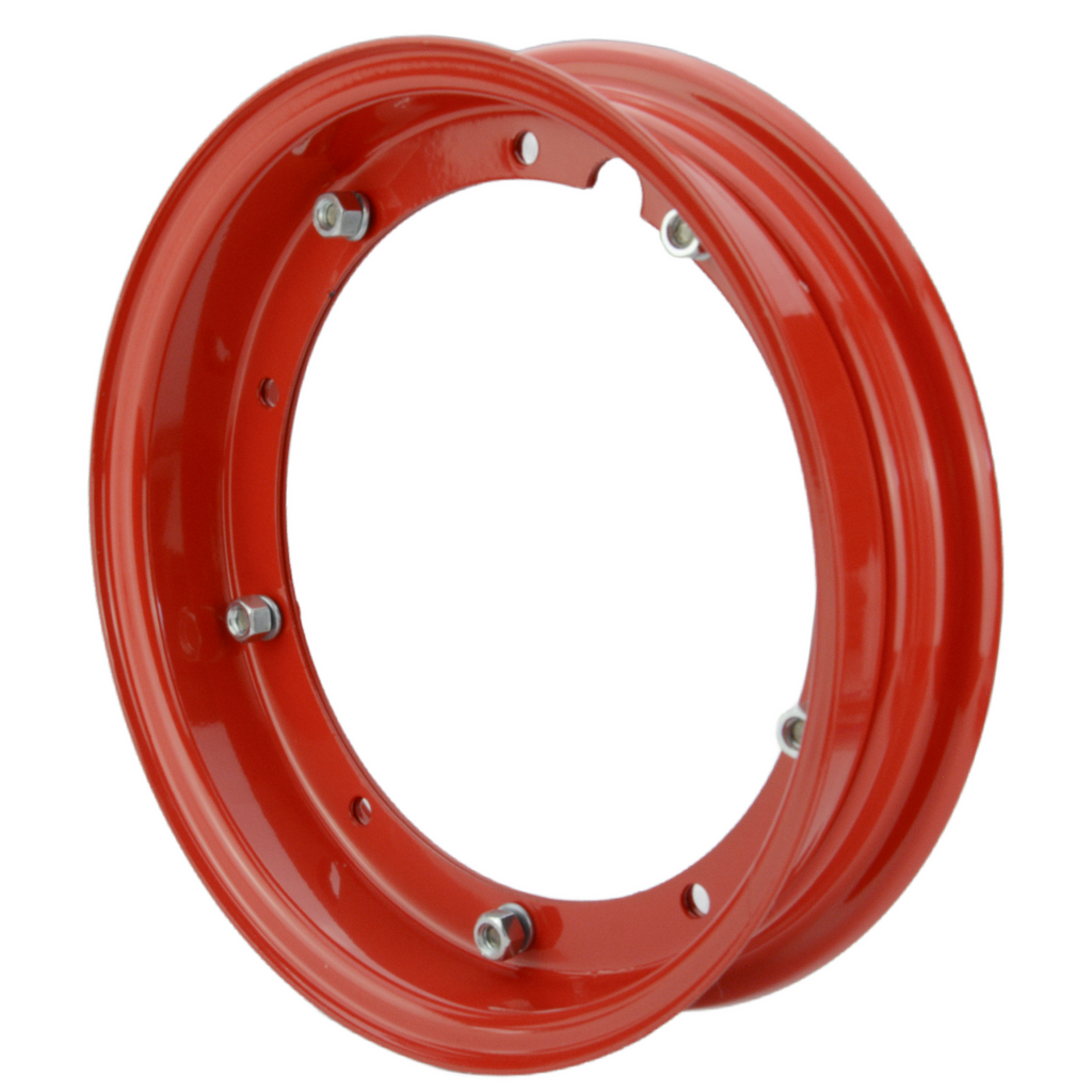 Spli Rim RMS Vespa Split Rim Red (2.10x10) PX, T5, LML, RALLY (NOS)