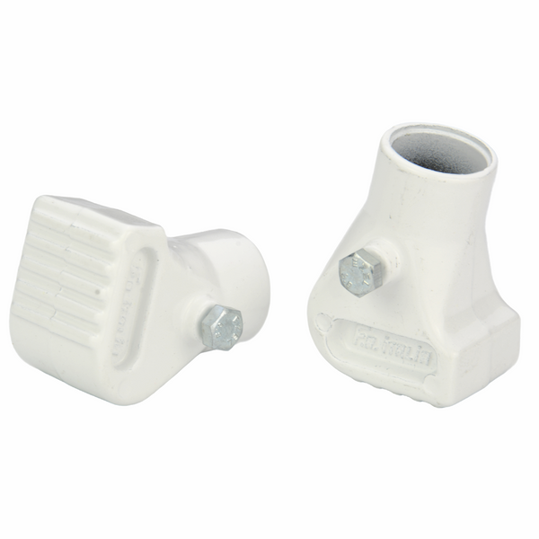 FA. ITALIA Vespa Alloy Stand Feet (Pair) White PX, T5, Cosa, LML Star