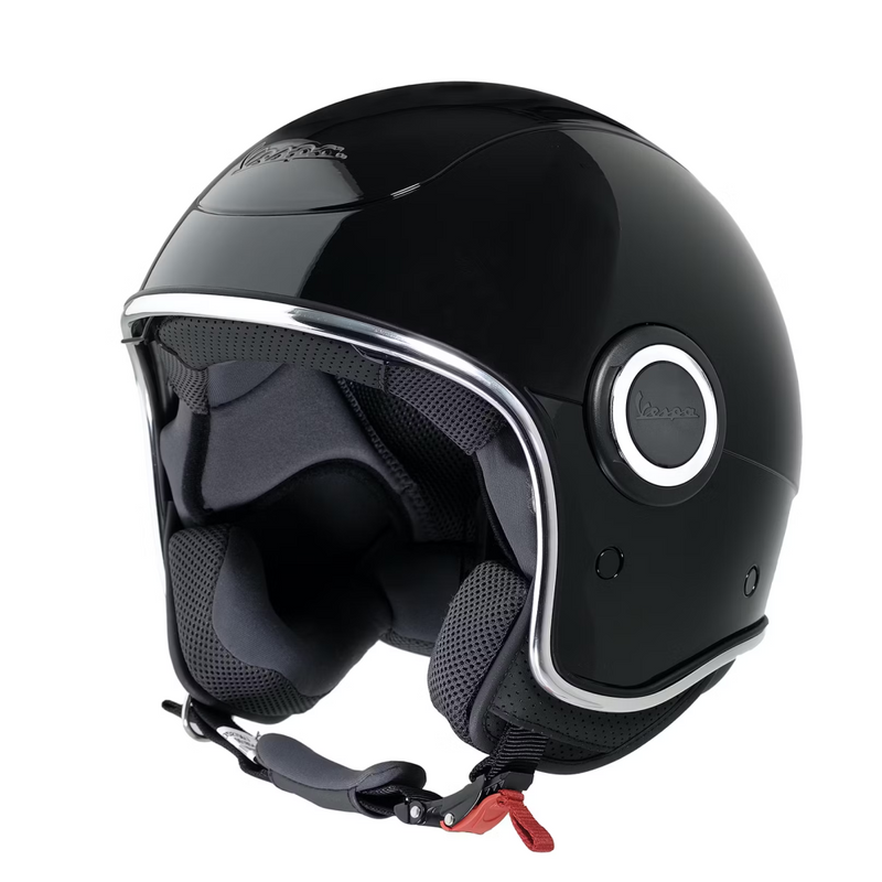 Vespa VJ1 Helmet - Gloss Black