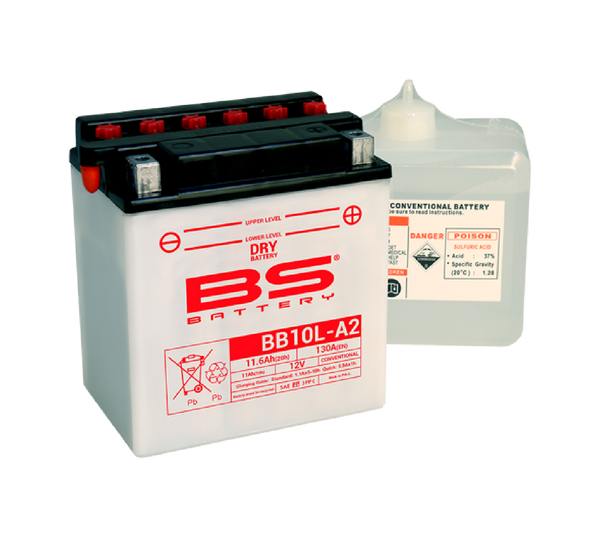 BS Battery BB10L-A2 12V 11.6Ah (YB10L-A2)