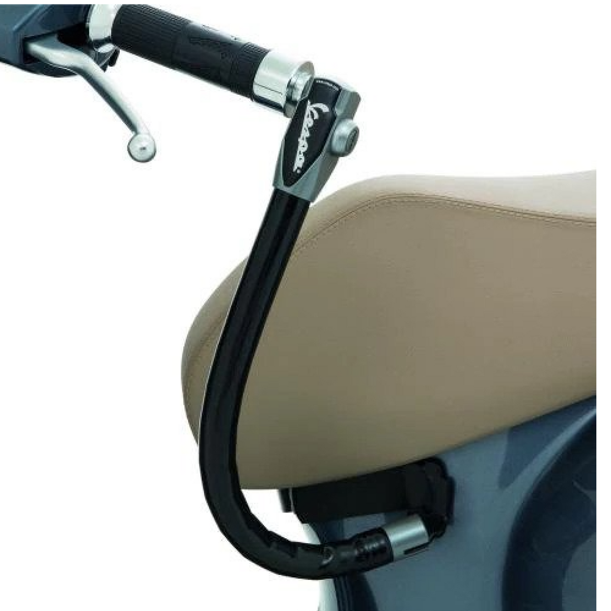 Original Anti-theft Device (seat - Handlebar) Reinforced For Vespa Primavera / Sprint / Elettrica