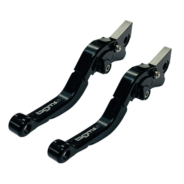 BGM PRO Sport Adjustable Levers (Left & Right) GT, GTL, GTS 125-300 - Black