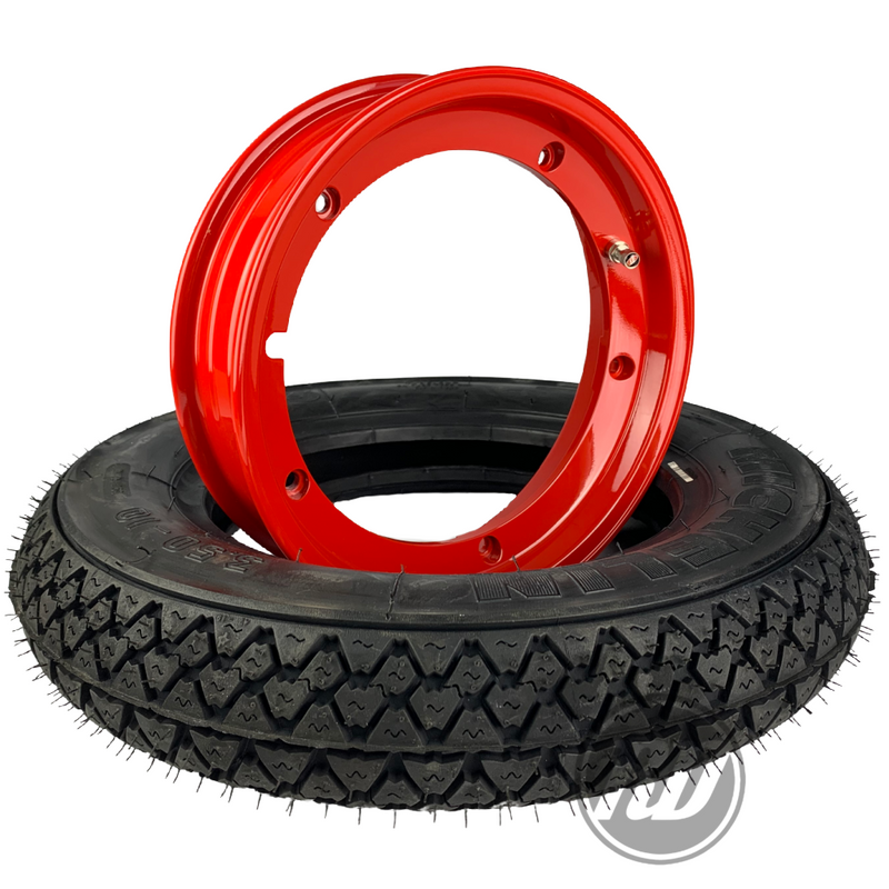 SIP Performance Red & Michelin S83 Wheel Assembly