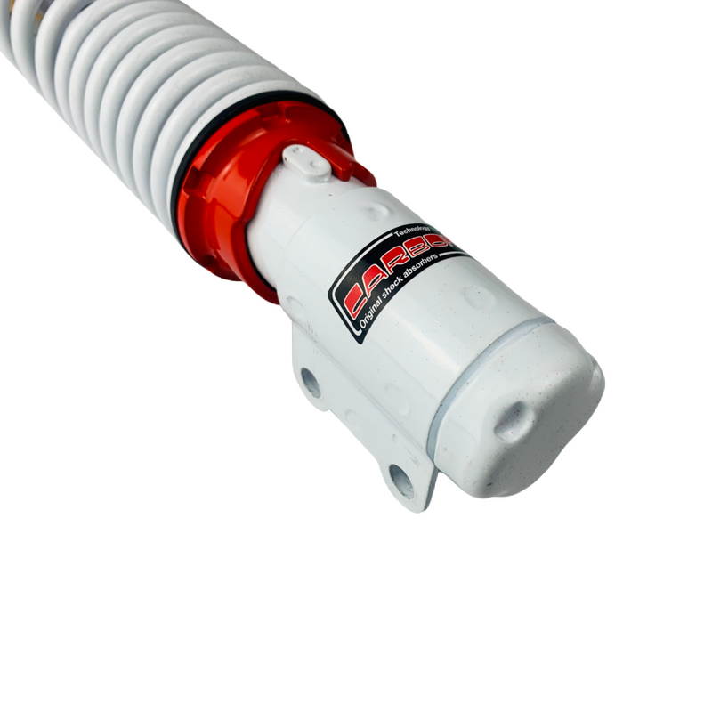 Carbone Sport Vespa Front Shock Absorber White & Red GTS, GTV, GT