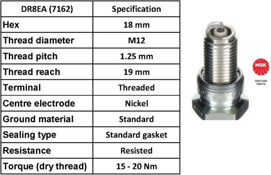 NGK Spark Plug DR8EA