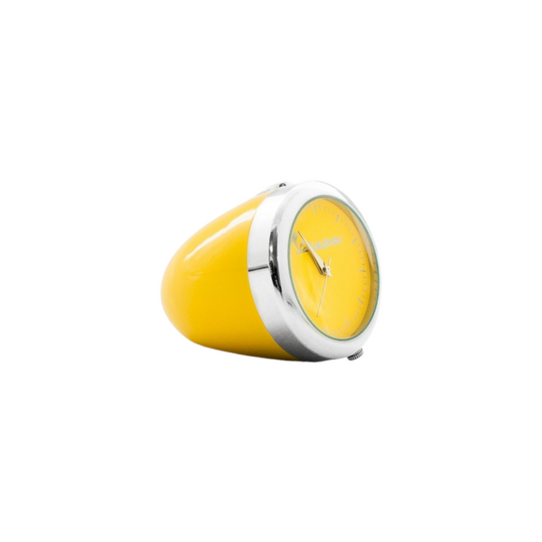 Forme Vespa Mini Headlight Clock - Yellow