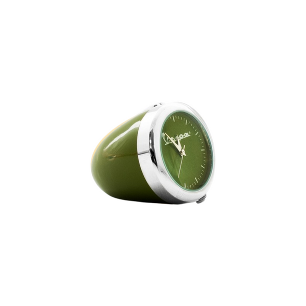 Forme Vespa Mini Headlight Clock - Green