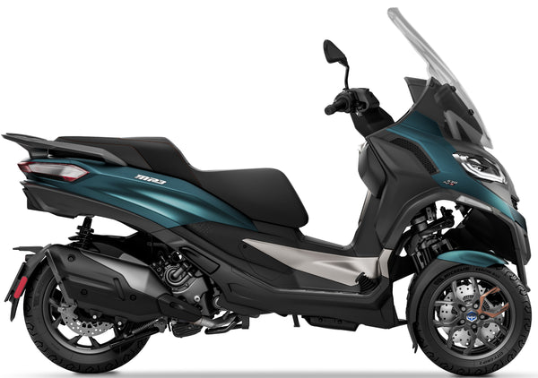Piaggio MP3 Exclusive 530 HPE - Euro 5 - Blue Oxygen OFFER VALID UNTIL 31st December 2023