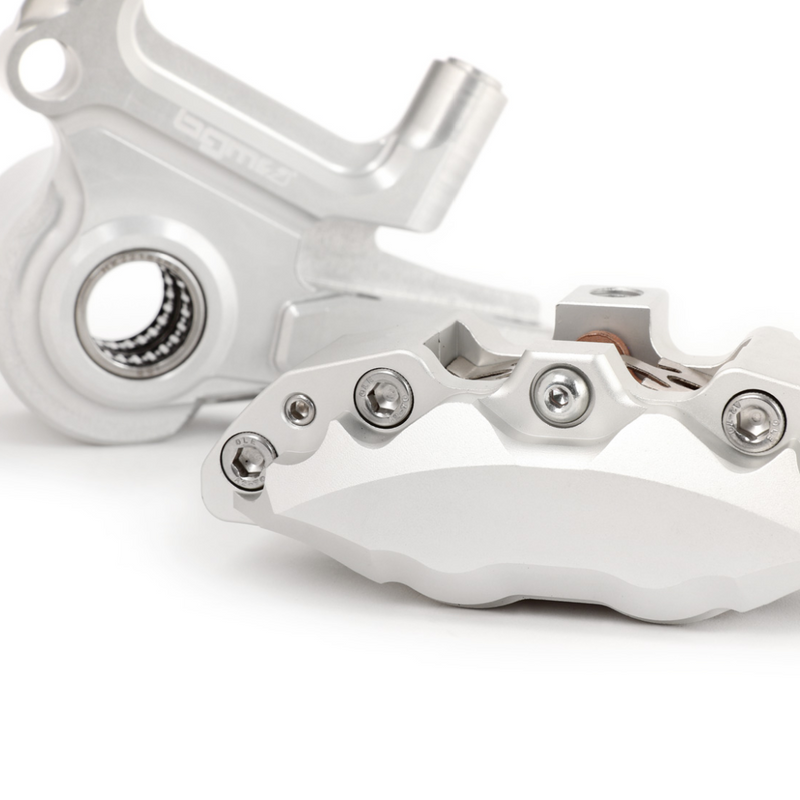 BGM PRO Radial Front Caliper Silver Kit PX, T5, LML (1998-Onwards)