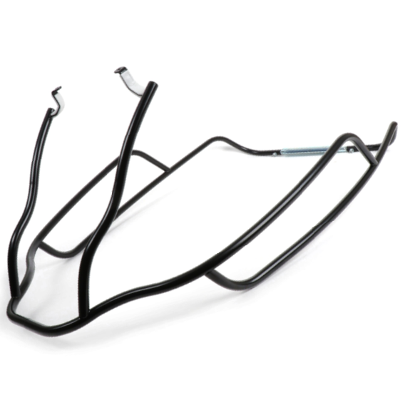 Piaggio Vespa GTS/GTV Rear Crash Bars Black