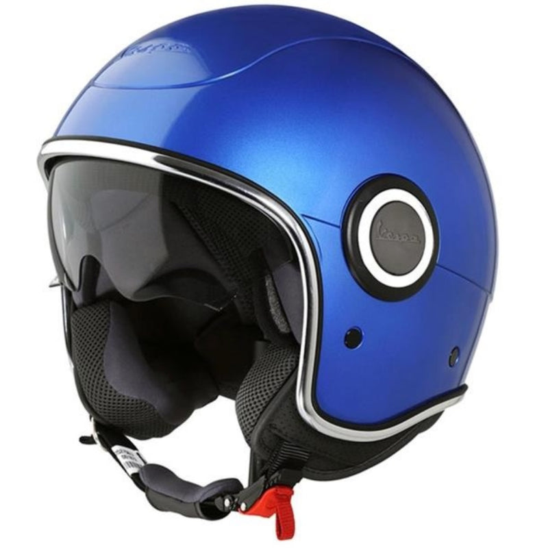 Vespa VJ1 Helmet - Metallic  Blue