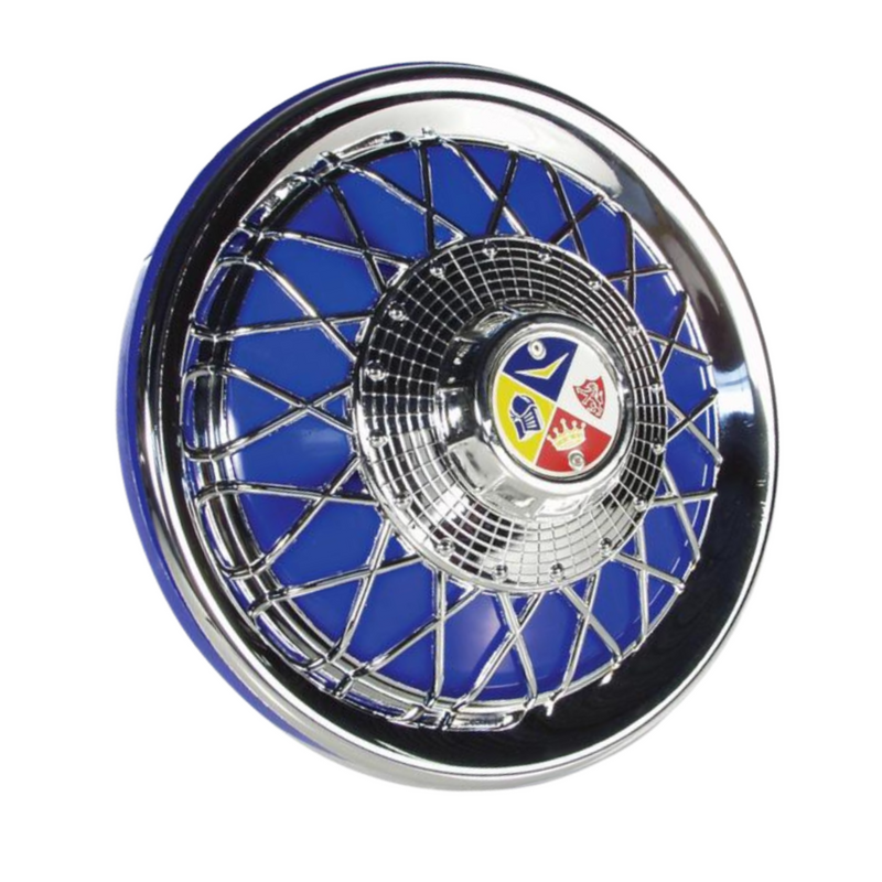 Cuppini Vespa Wheel Disc Blue (10'' Rim) PX, T5, LML, Sprint, GS etc