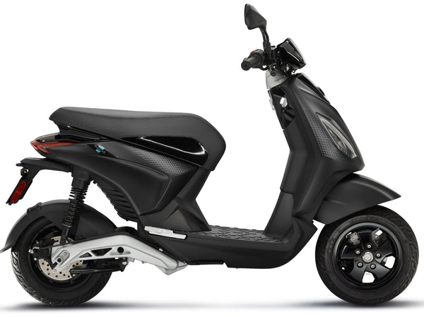 Electric Piaggio 1 Active - Forever Black. A Massive saving of £1251 From List Price