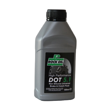 Rock Oil DOT 5.1 Universal Hydraulic Brake & Clutch Fluid (500ml)
