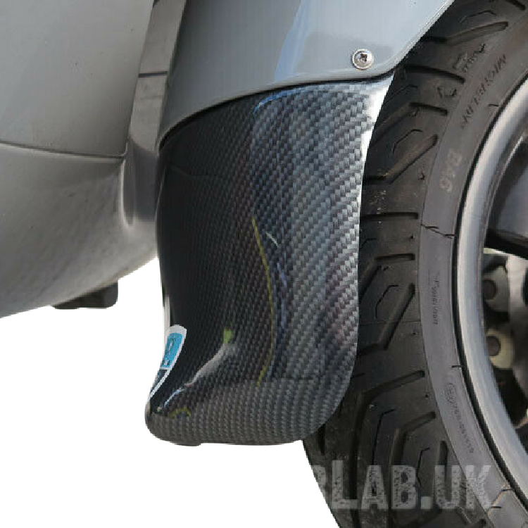 SLUK Guards Mudguard and Tail Pack Carbon Effect Vespa GTS (2019-2022) HPE Models